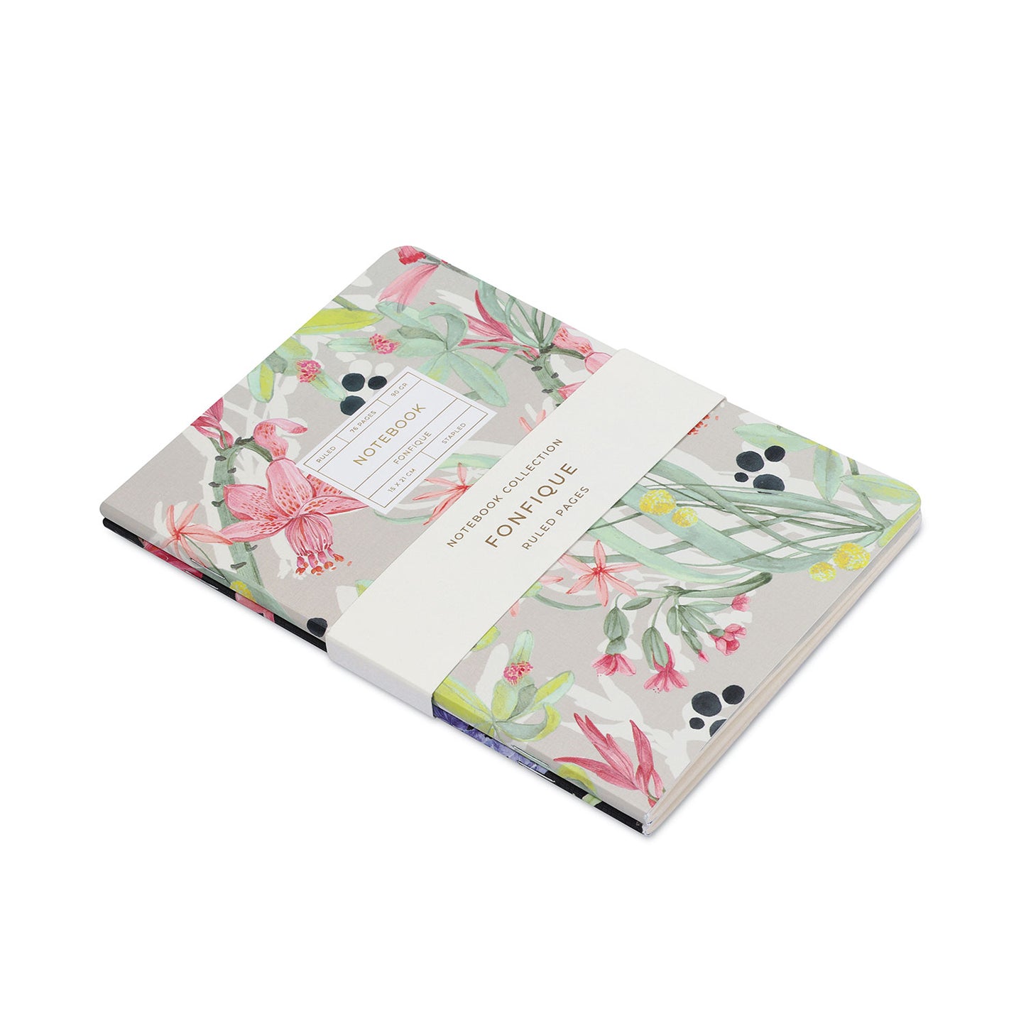 In Bloom-Jardin Set of 2 Stitched Notebook