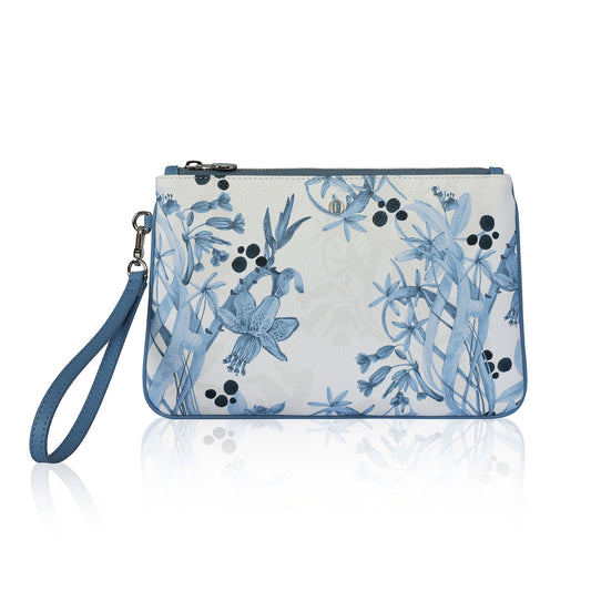 Dalida Clutch In Bloom Blue