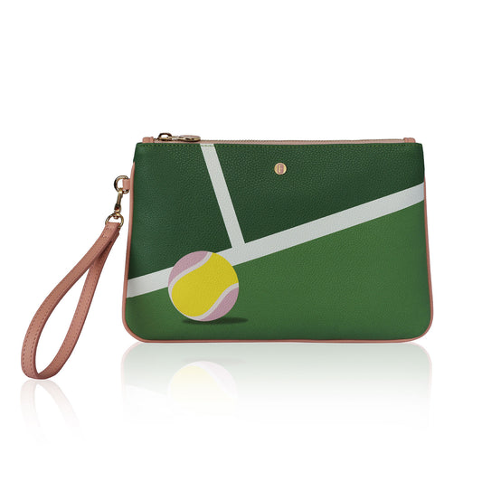 Dalida Clutch Court Green