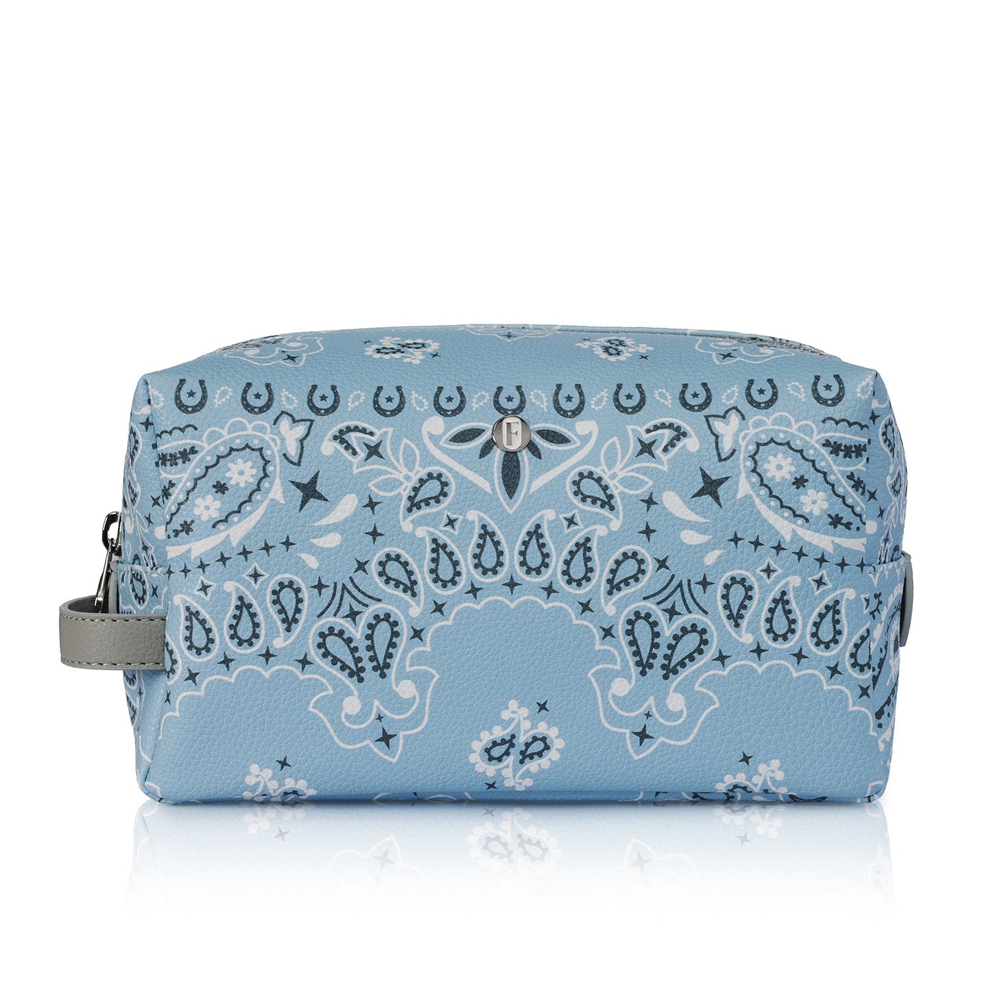 Bacio Make-up Bag in Dream Bandana Blue