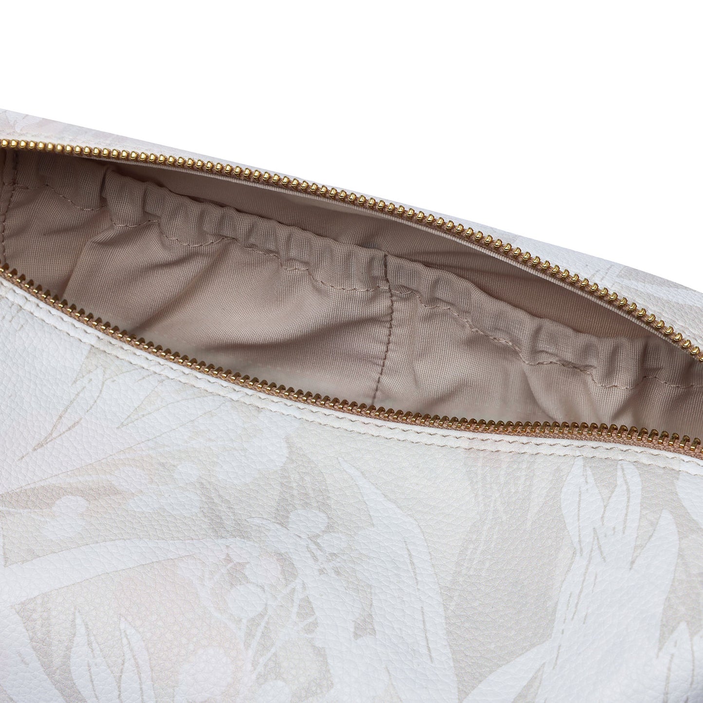 Bacio XL Make-up Bag in Cradle White