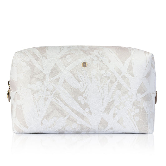 Bacio XL Make-up Bag in Cradle White