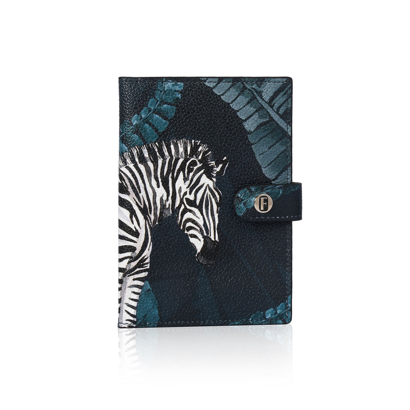 Gemma Passport Holder Zebra Love