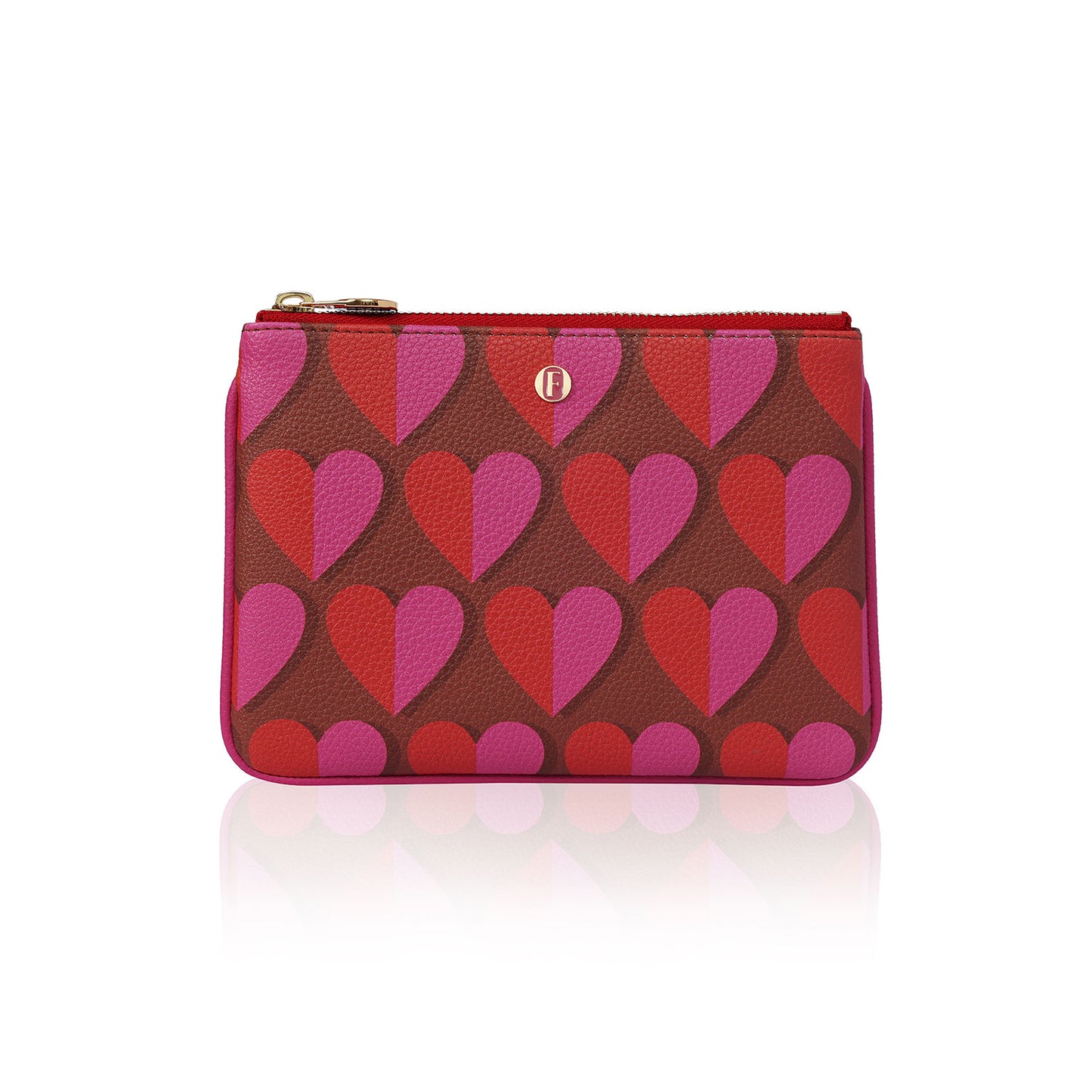 Lilium Mini Clutch Retro Hearts