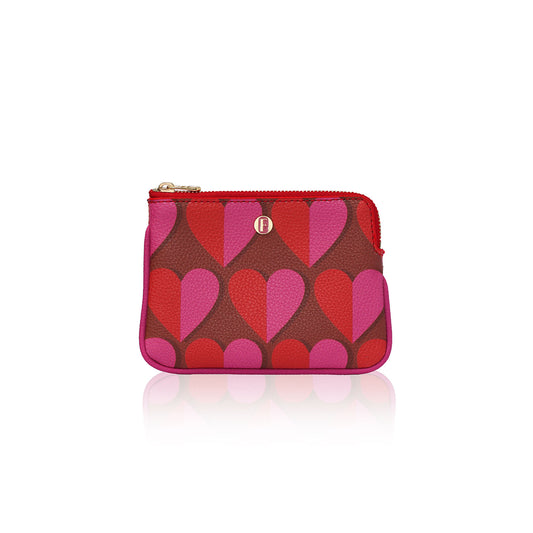 Lola Coin Purse Retro Hearts