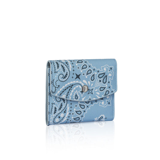 Olivia Mini Wallet Dream Bandana Blue