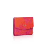 Olivia Mini Wallet Summer Palms Fuchsia