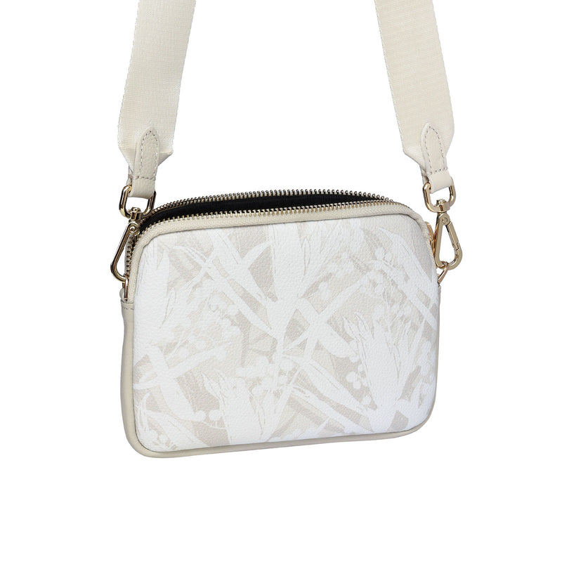 Scarlet Cross Body Bag Cradle White