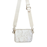 Scarlet Cross Body Bag Cradle White