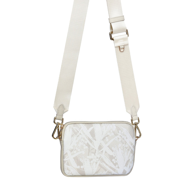 Scarlet Cross Body Bag Cradle White