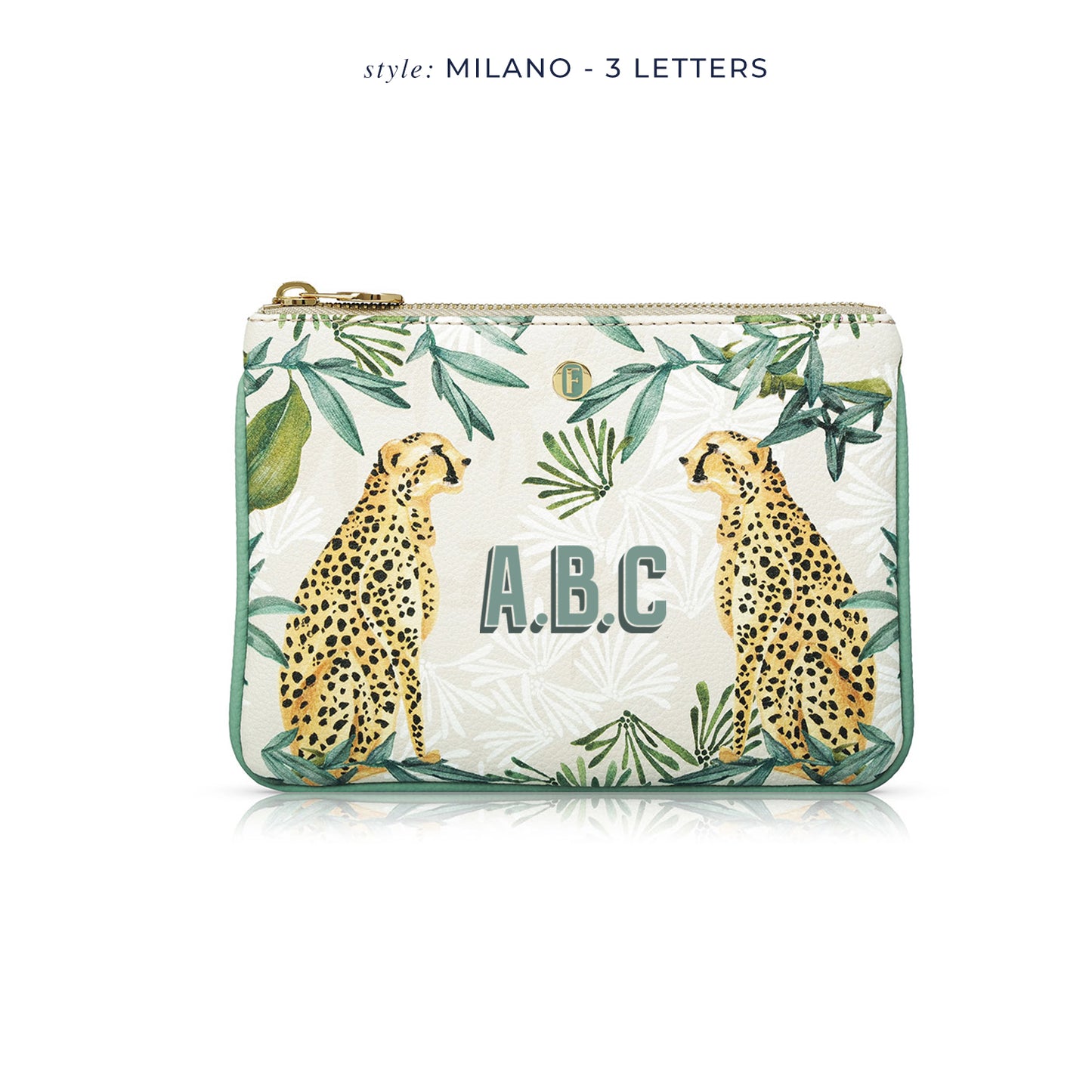 Lilium Mini Clutch Jungle Beige