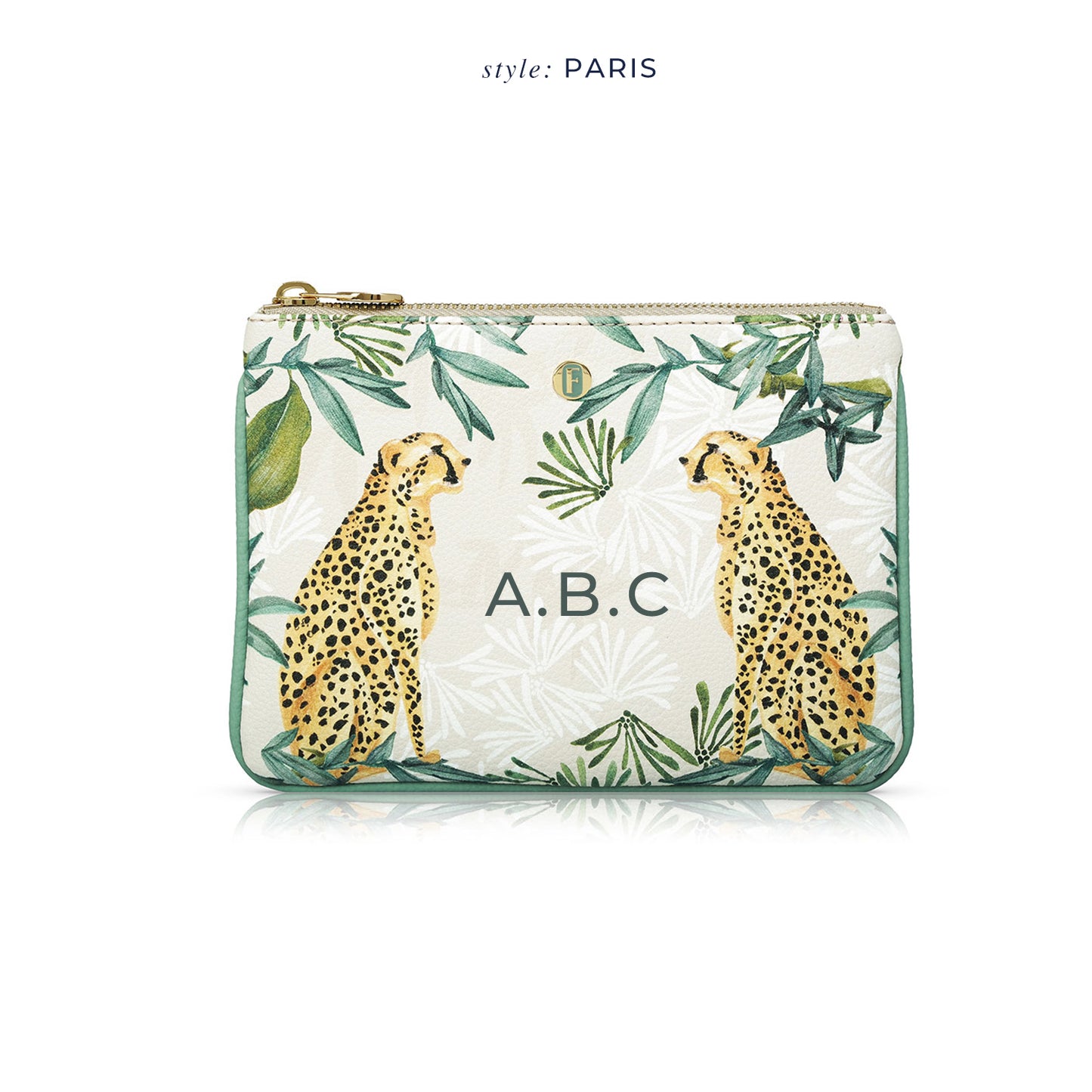 Lilium Mini Clutch Jungle Beige