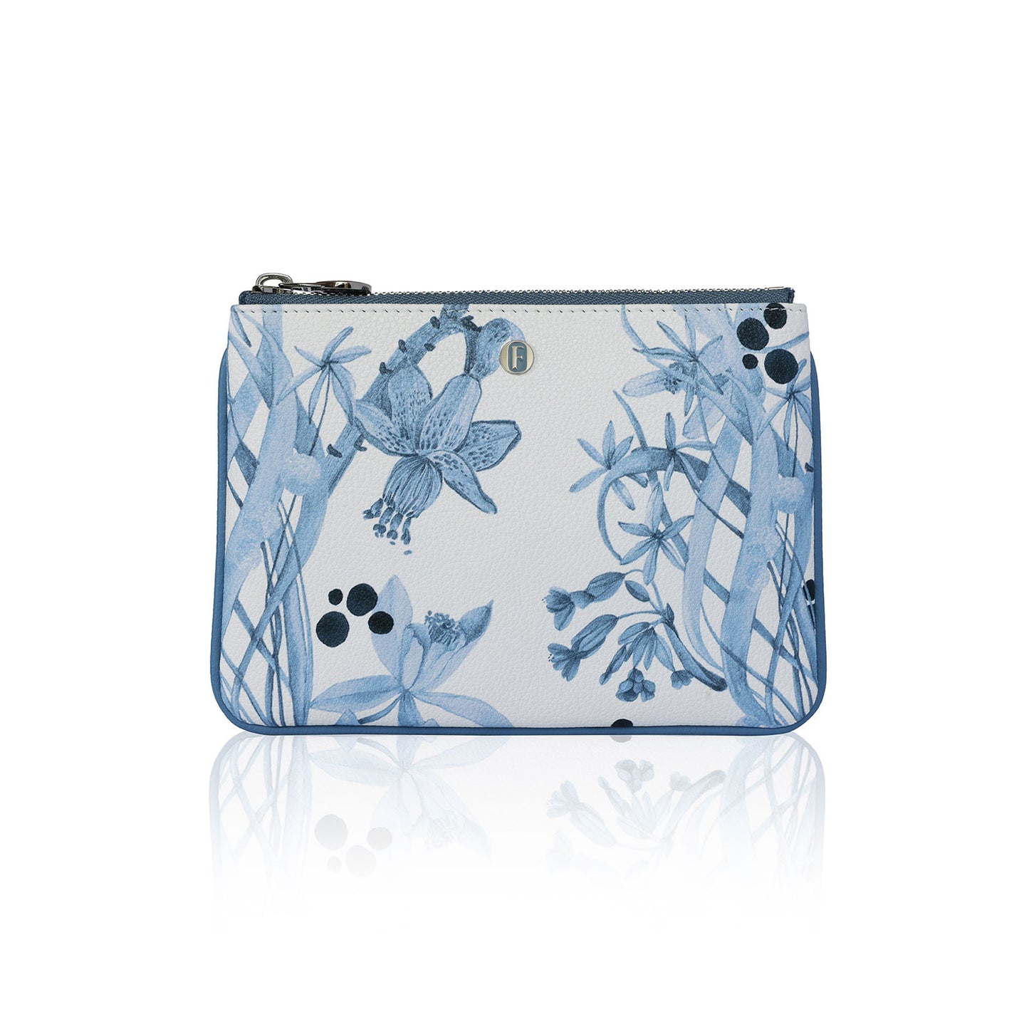 Lilium Mini Clutch In Bloom Blue