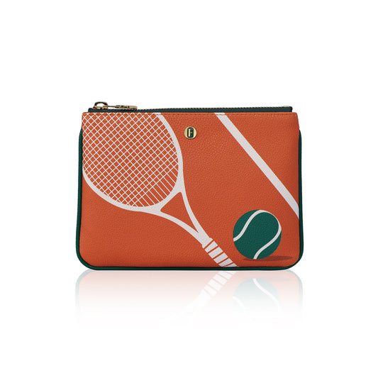 Lilium Mini Clutch Court Orange