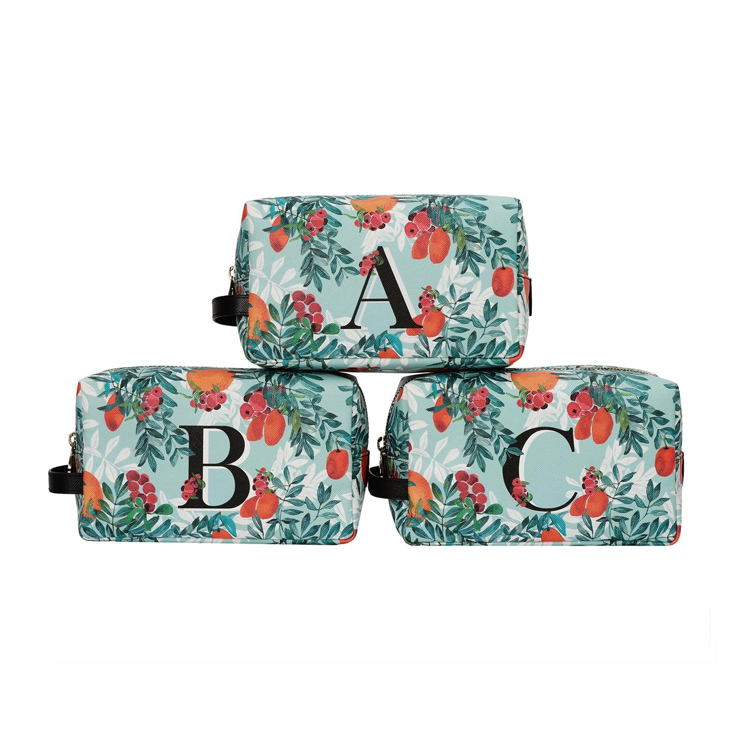 Bacio Make-up Bag in Marvelous Citrus Monogram