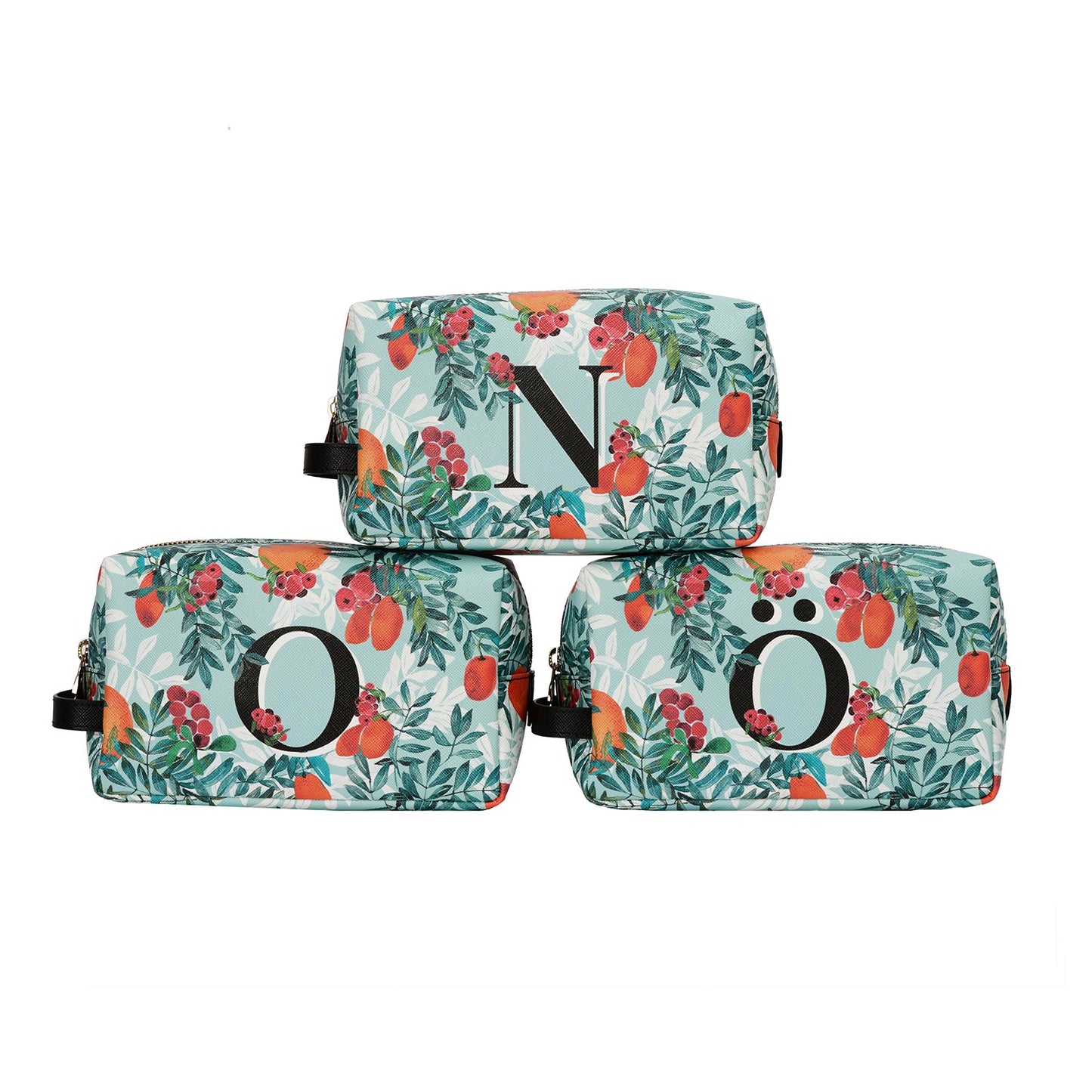 Bacio Make-up Bag in Marvelous Citrus Monogram