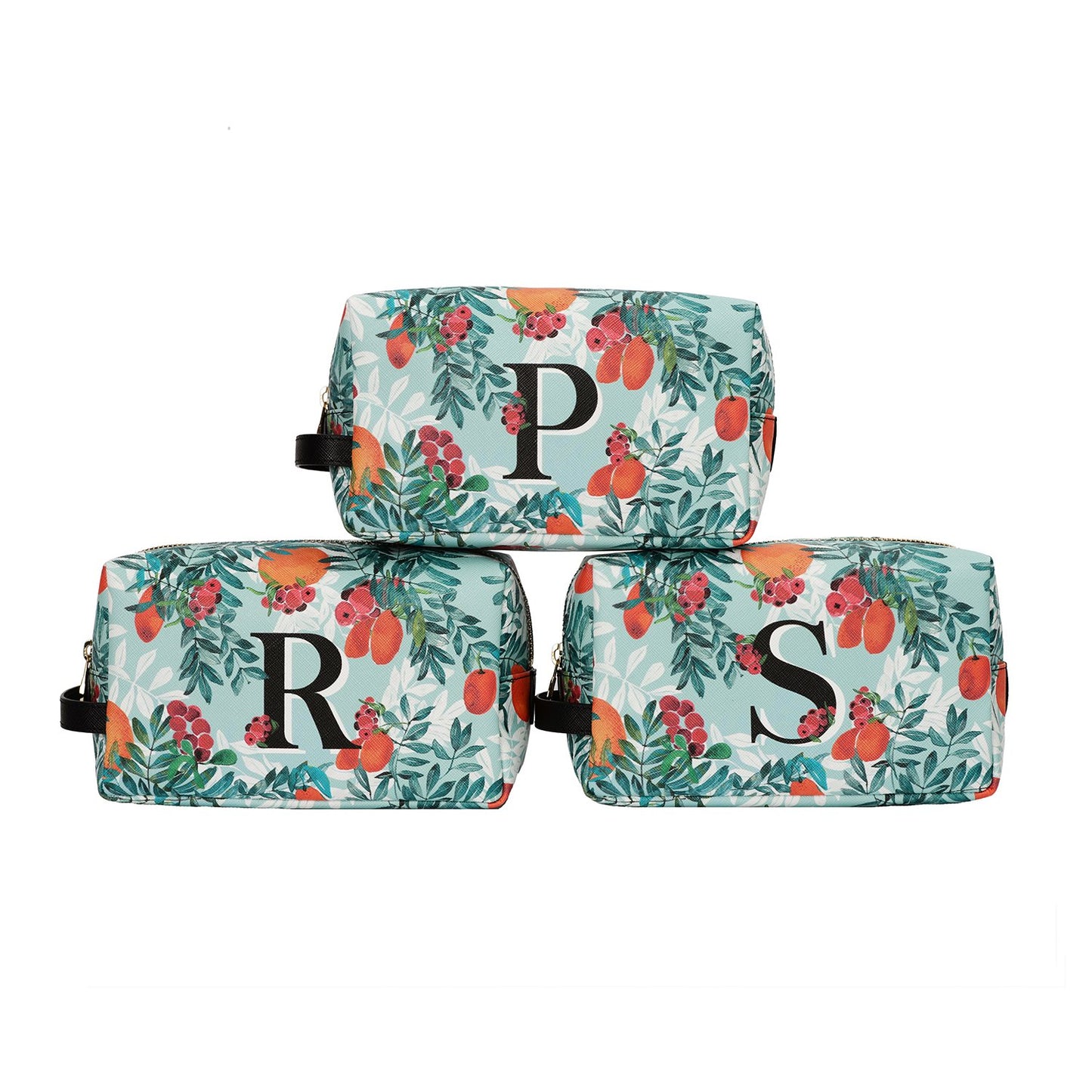 Bacio Make-up Bag in Marvelous Citrus Monogram