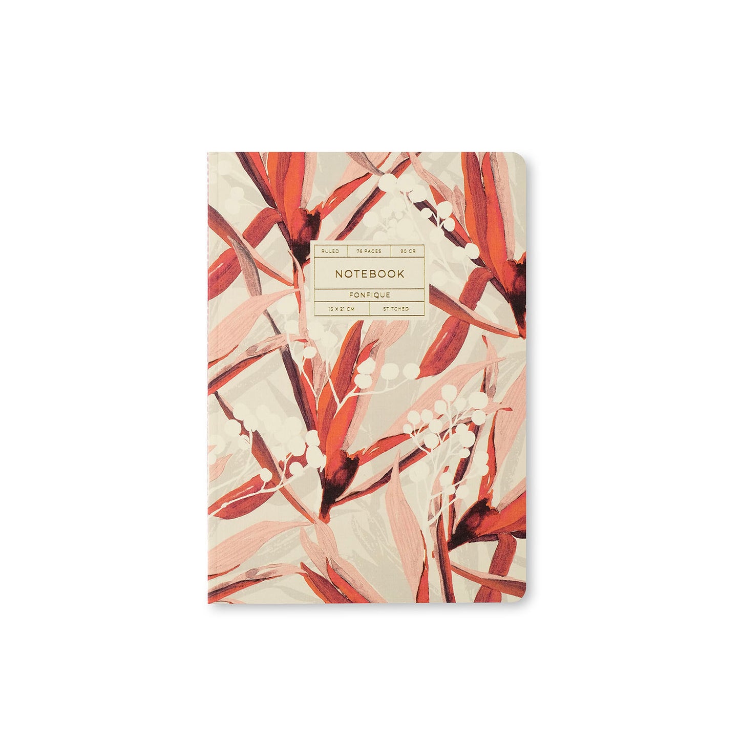 Blooming Lily Set of 2 Stitched Notebook