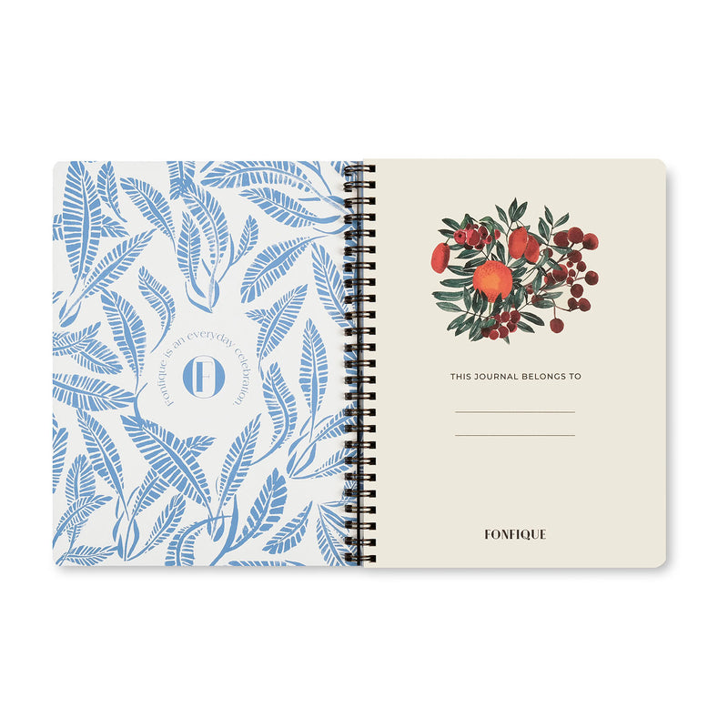 Marvelous Citrus Spiral Notebook