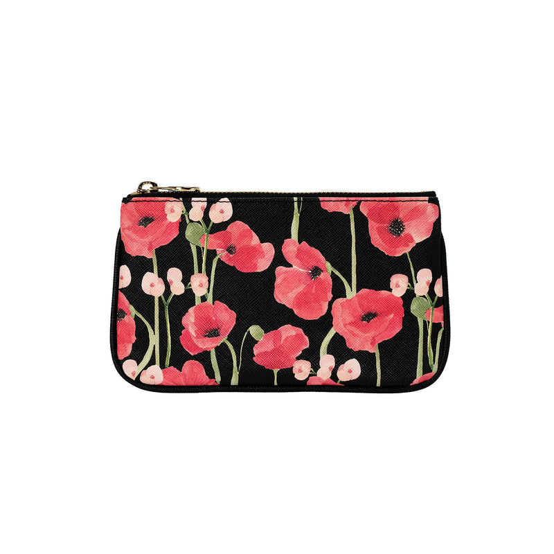 Lily Mini Clutch in Poppies