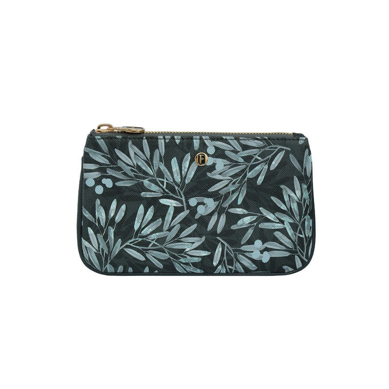 Lily Mini Clutch Winter Leaves