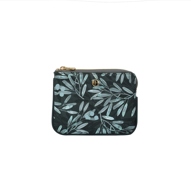 Lola Coin Purse Winter Leaves