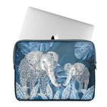 Mitte Laptop Sleeve Elephants Navy