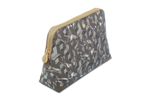Mylie Make-up Bag The Cubes Gray
