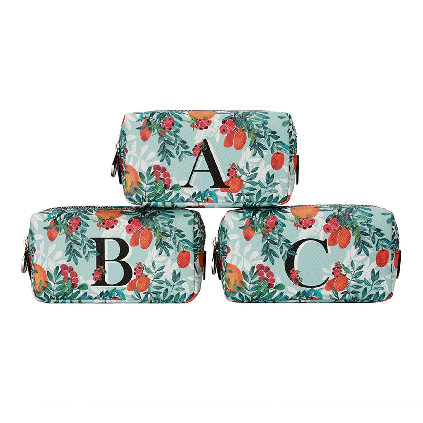 Mini Bacio Make-up Bag in Marvelous Citrus Monogram