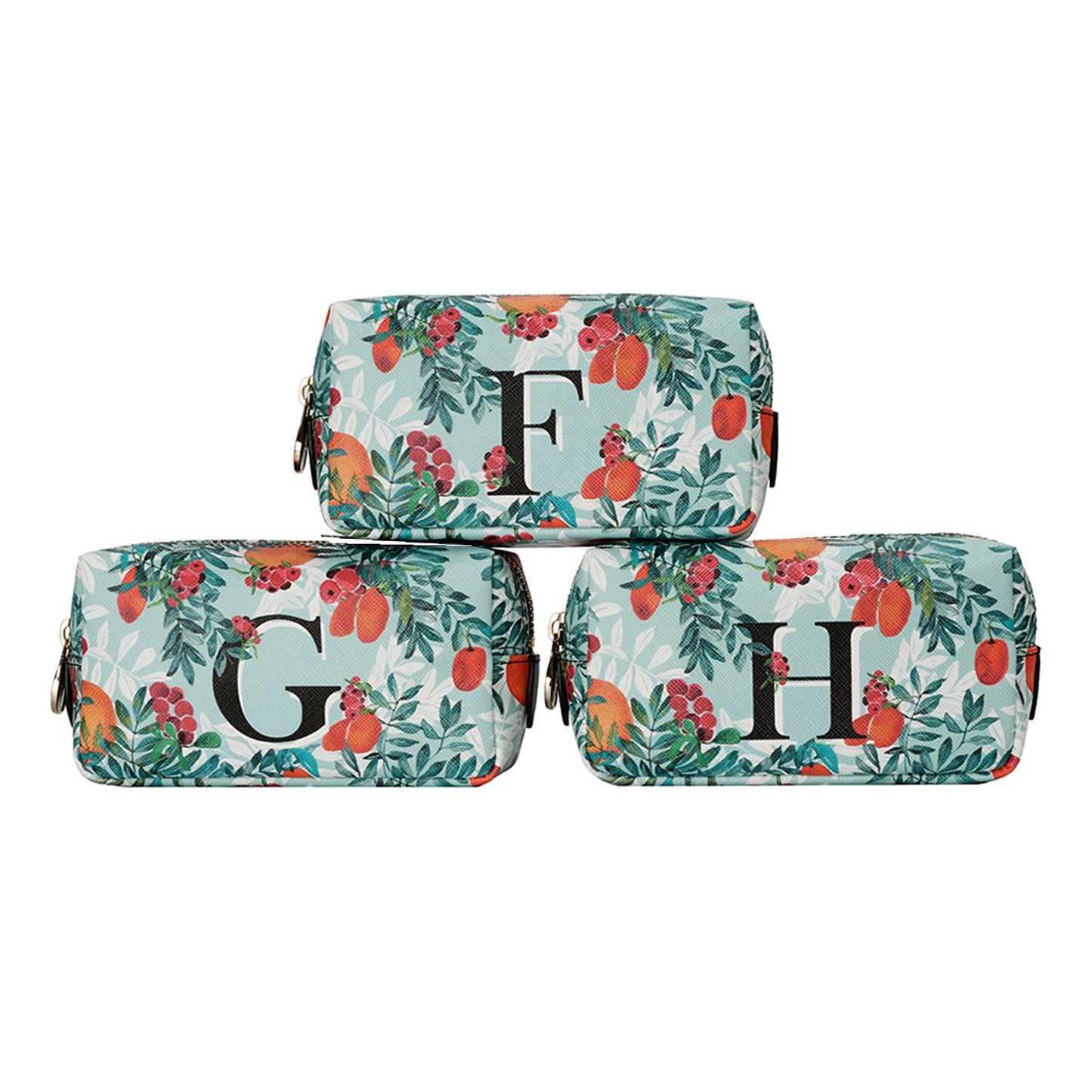 Mini Bacio Make-up Bag in Marvelous Citrus Monogram