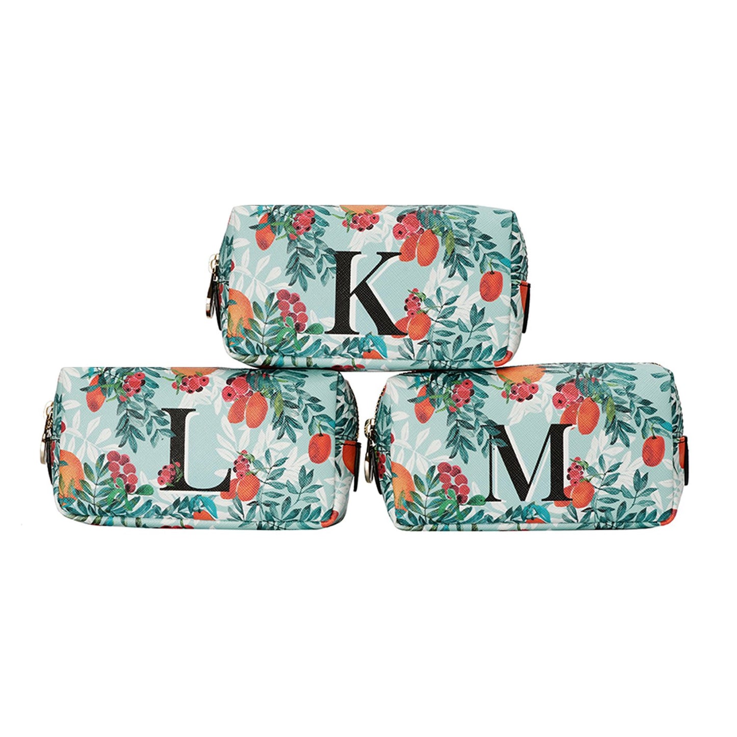 Mini Bacio Make-up Bag in Marvelous Citrus Monogram