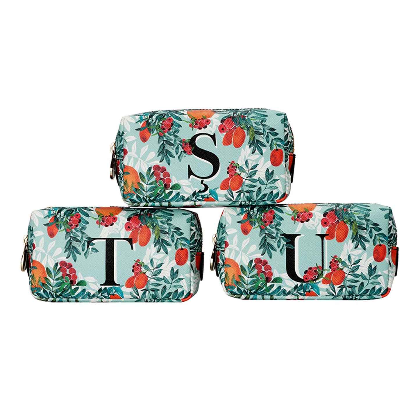 Mini Bacio Make-up Bag in Marvelous Citrus Monogram